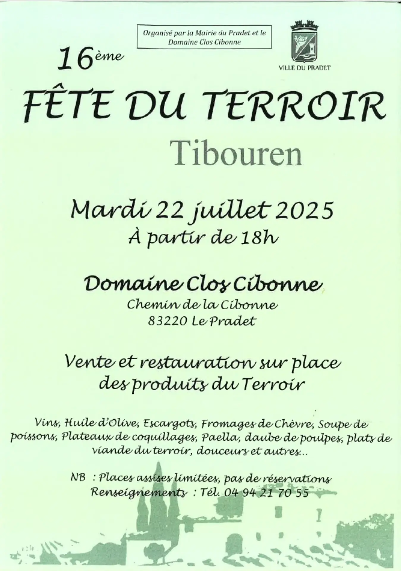 Fête du terroir Tibouren au domaine Clos Cibonne