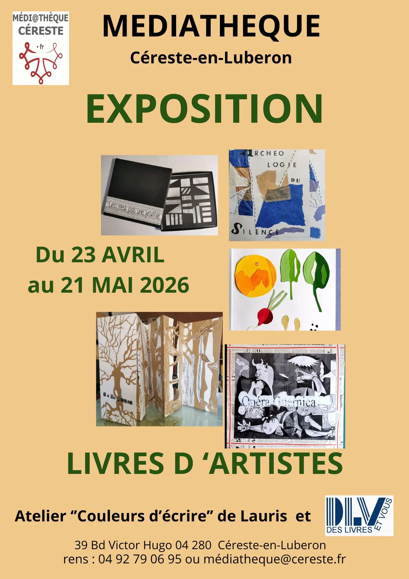 Exposition de livres d'artistes