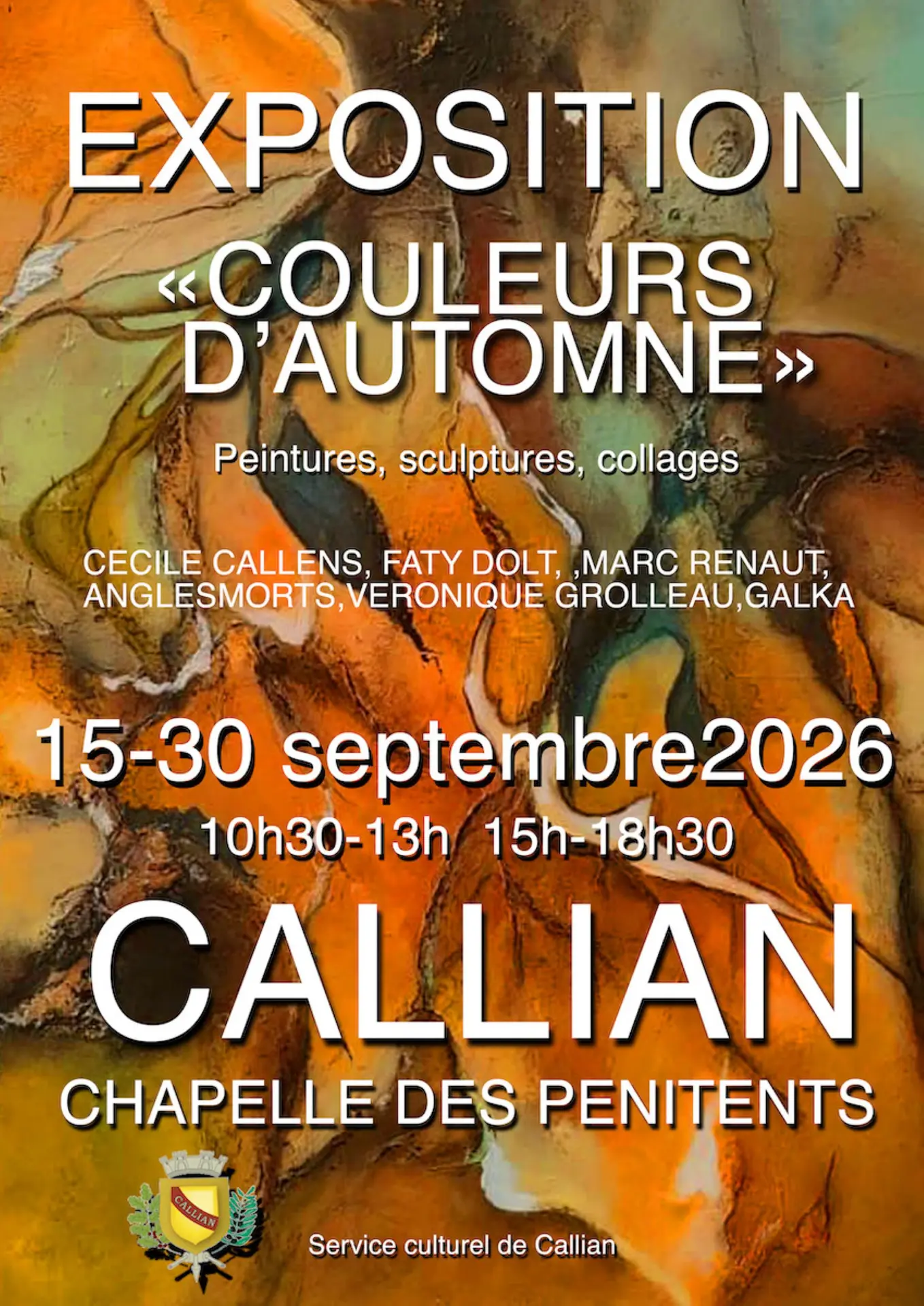 Exposition couleurs d'automne