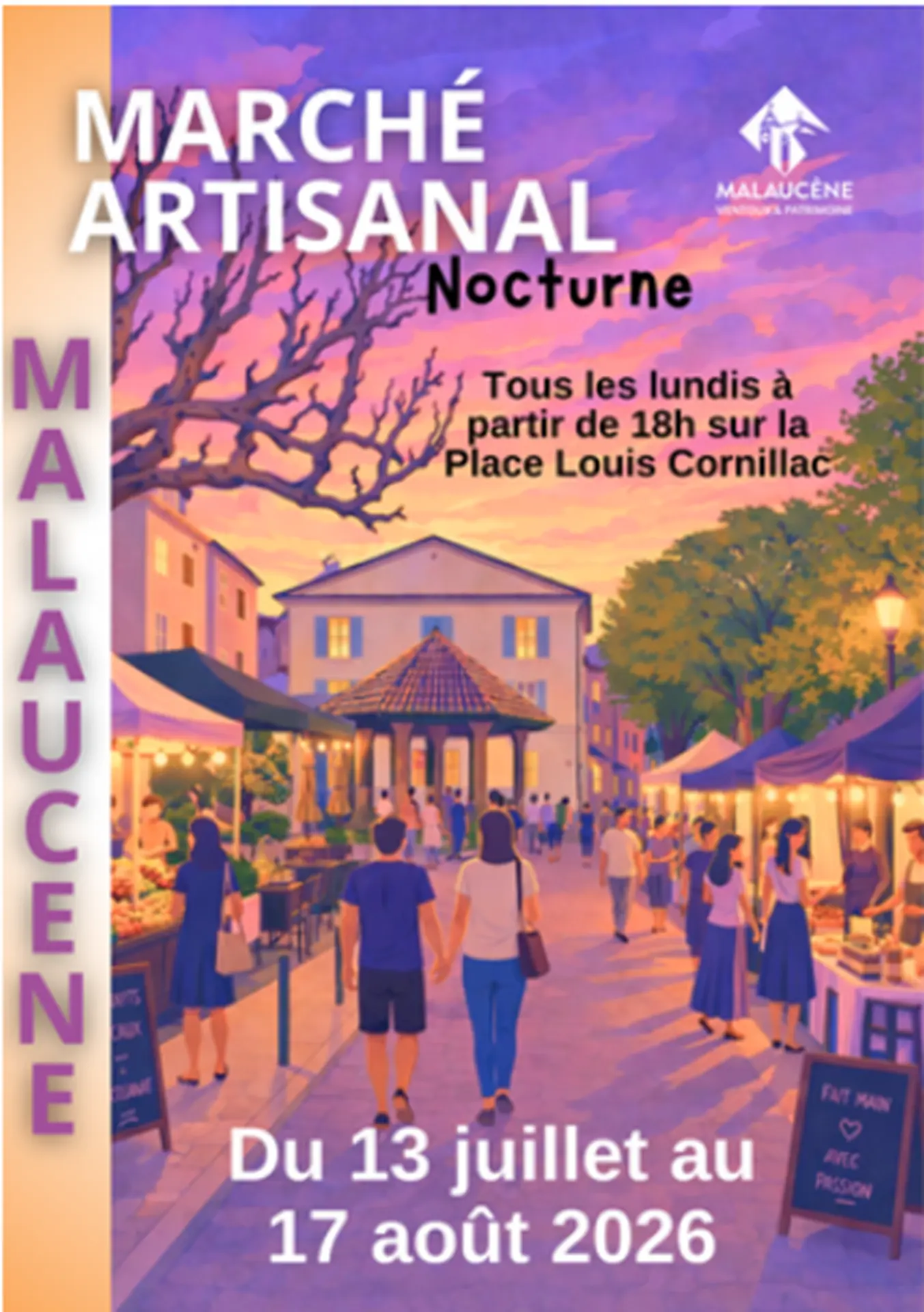 Marché artisanal nocturne