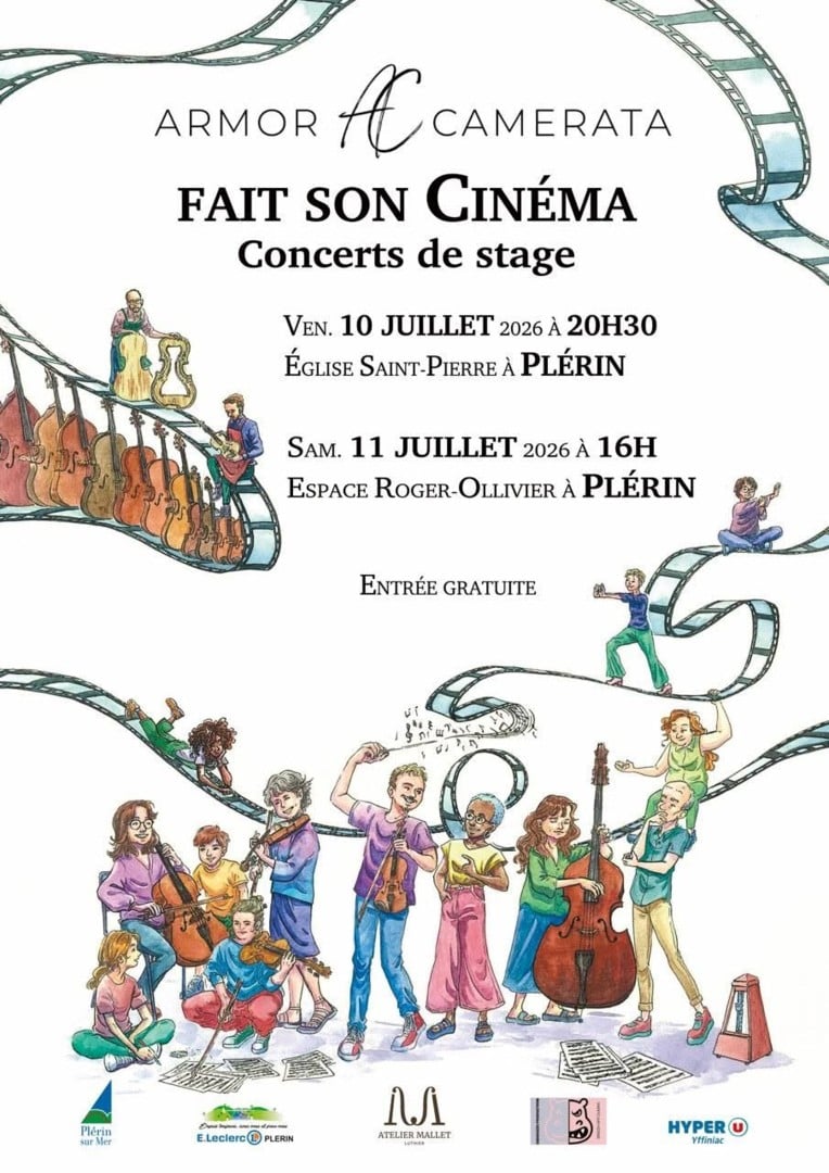 Armor Camerata fait son cinéma – Concert de stage
