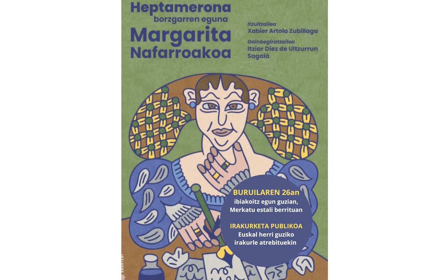 Lecture publique en euskara "Heptamerona"