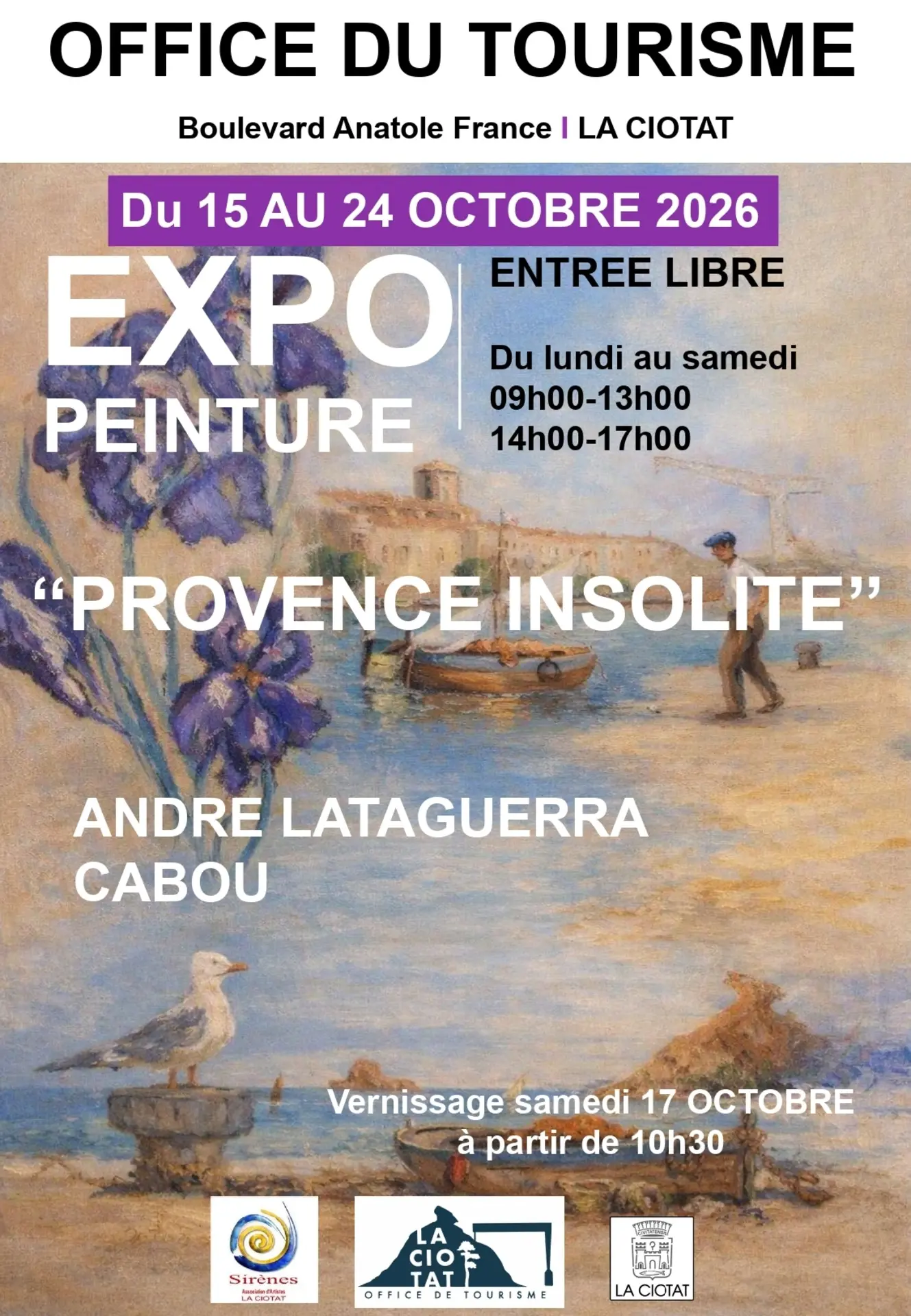 Exposition de peintures Provence insolite