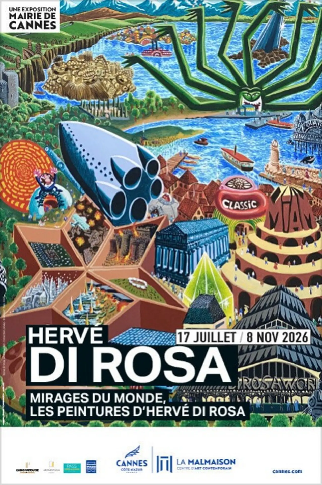 Exposition "Mirages du monde" - Les peintures d'Hervé di Rosa