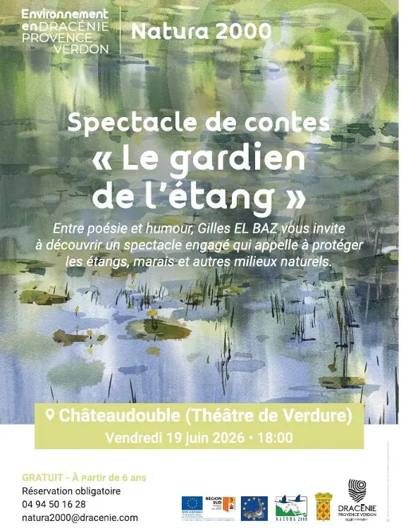 Spectacle de contes « Le gardien de l'étang »