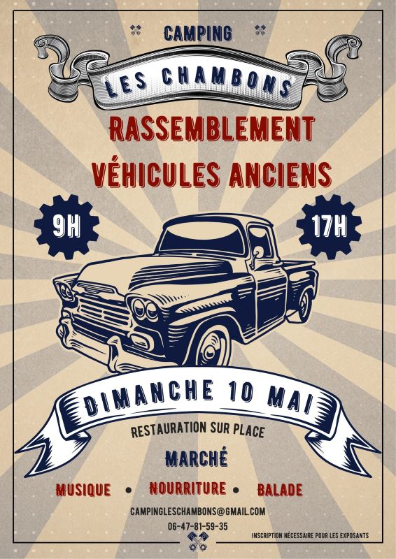 Rassemblement véhicules anciens