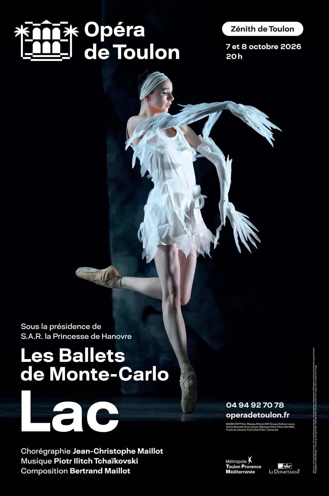 Danse - Les Ballets de Monte-Carlo "Lac" - Opéra Hors les murs