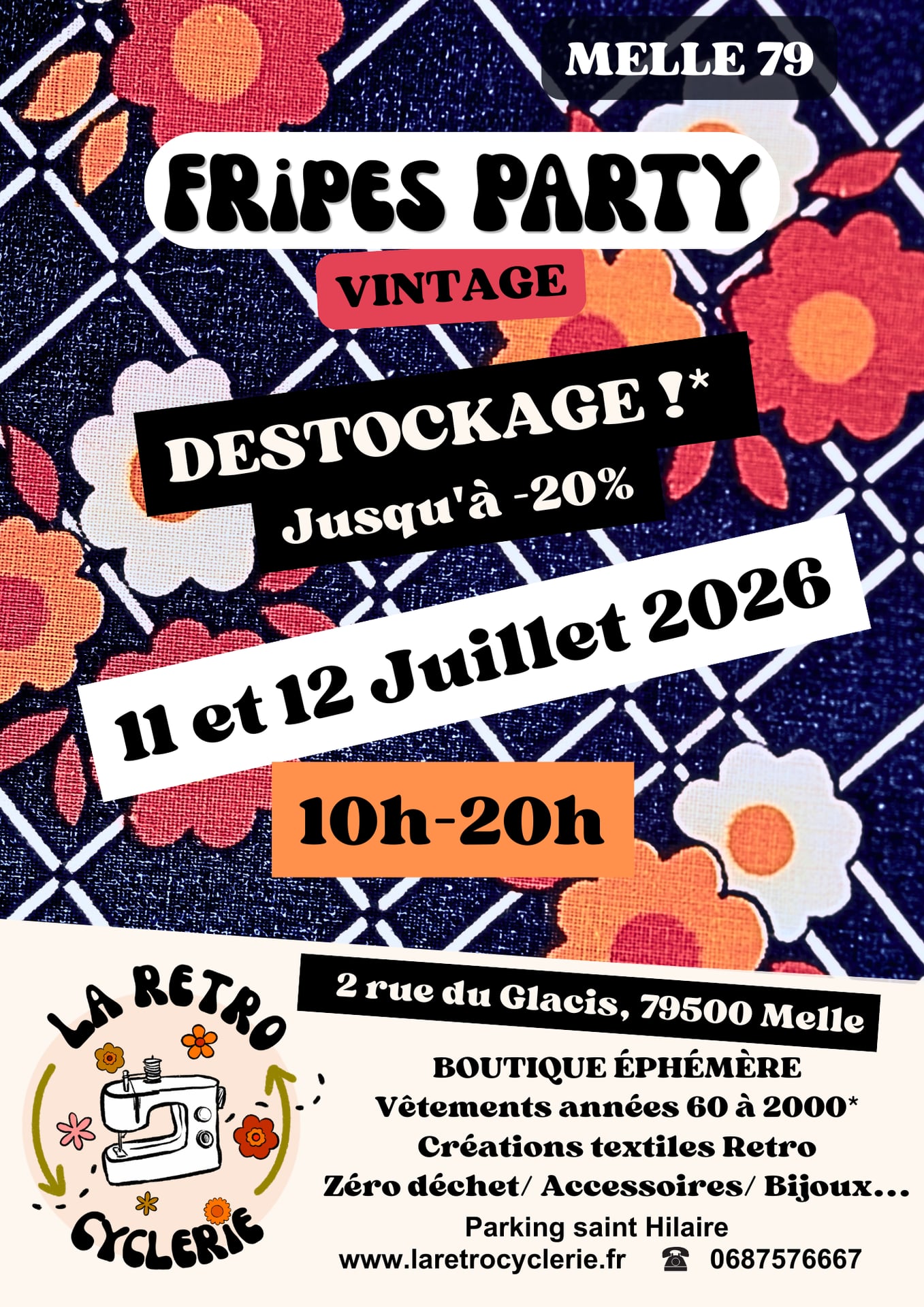 Fripes Party Vintage #4 DESTOCKAGE !