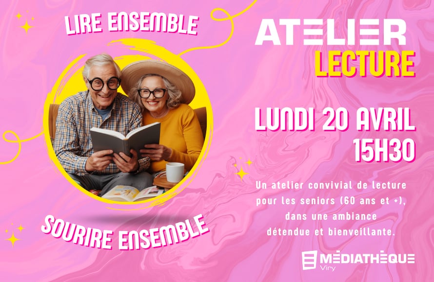 Médiathèque de Viry : Atelier lecture