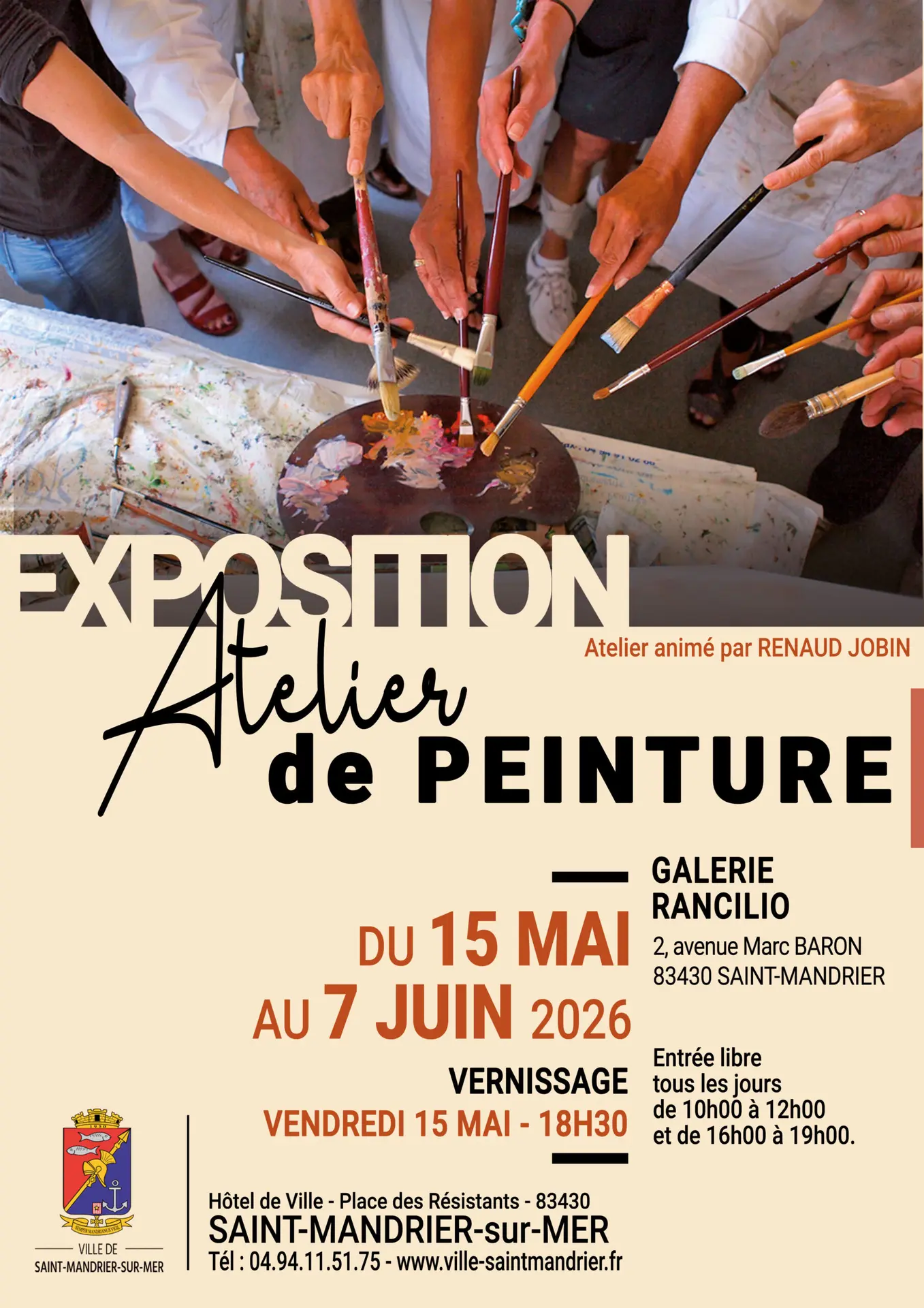 Exposition de l'Atelier de Peinture