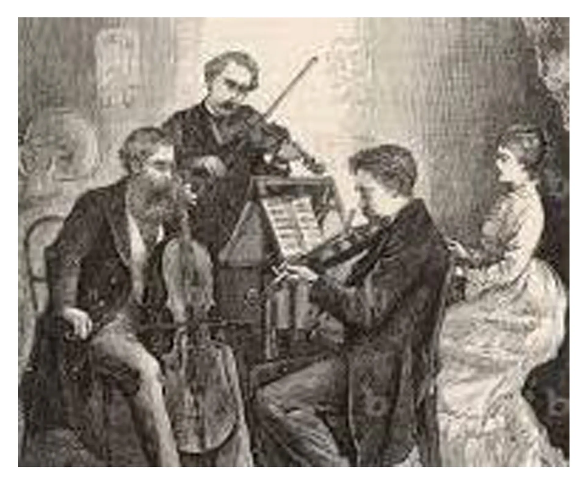 Concert - quatuor avec piano