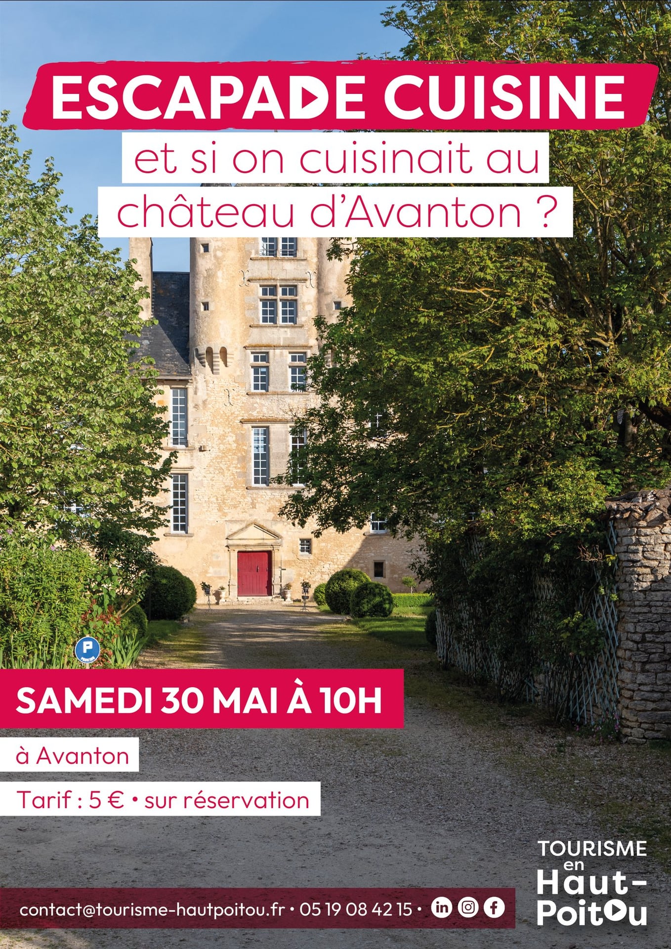 Et si on cuisinait au château d'Avanton ?