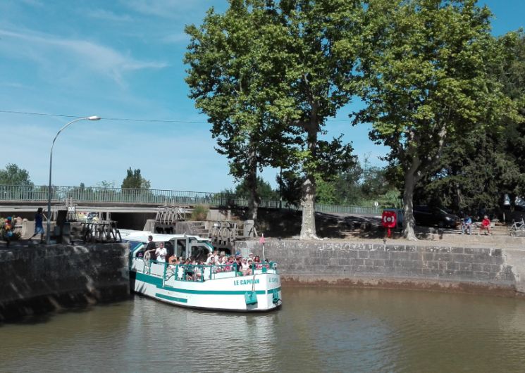 Visite guidée : l’Écluse ronde d’Agde à bord du Capitan