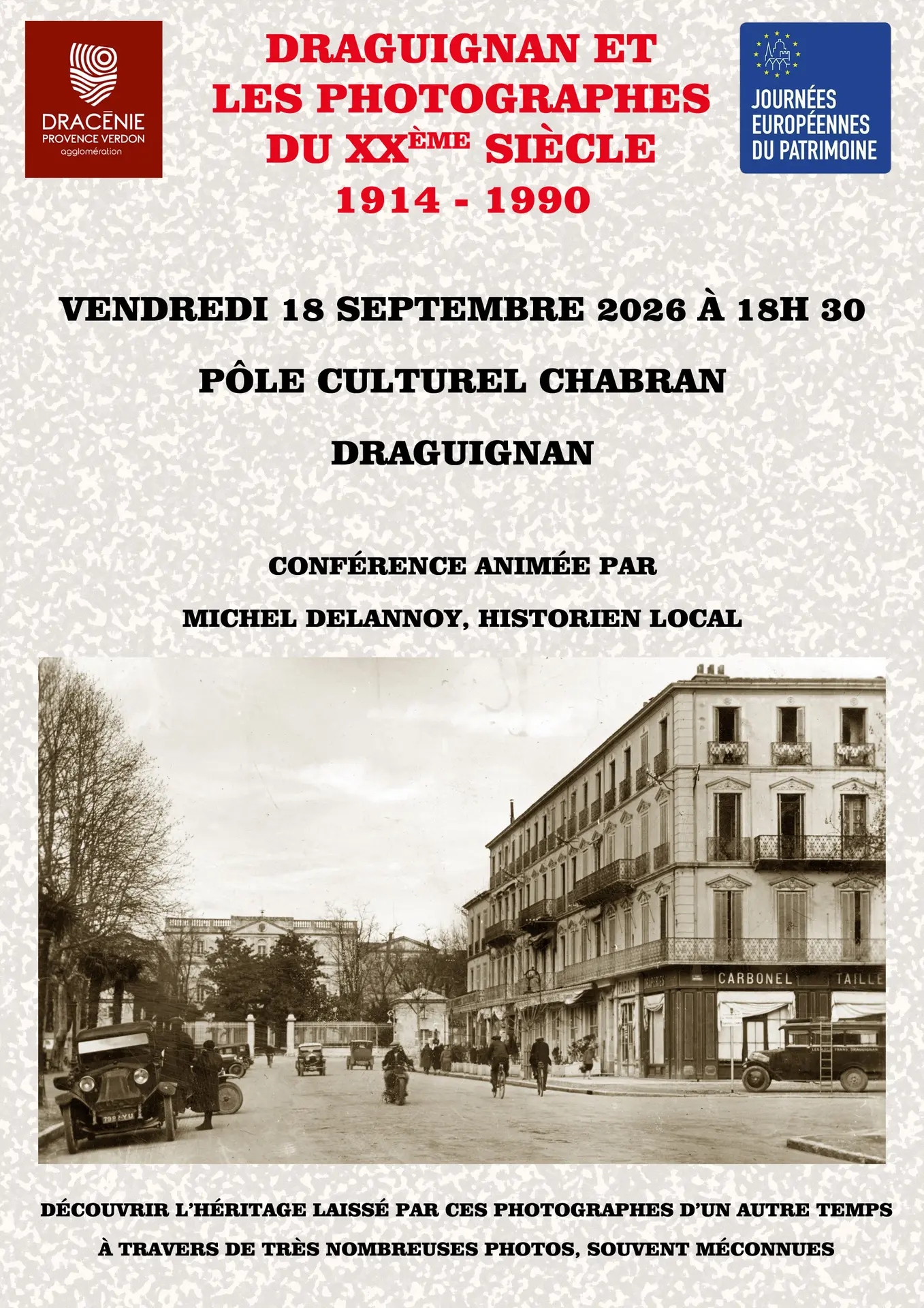 Draguignan et les photographes du XXème siècle 1914 - 1990