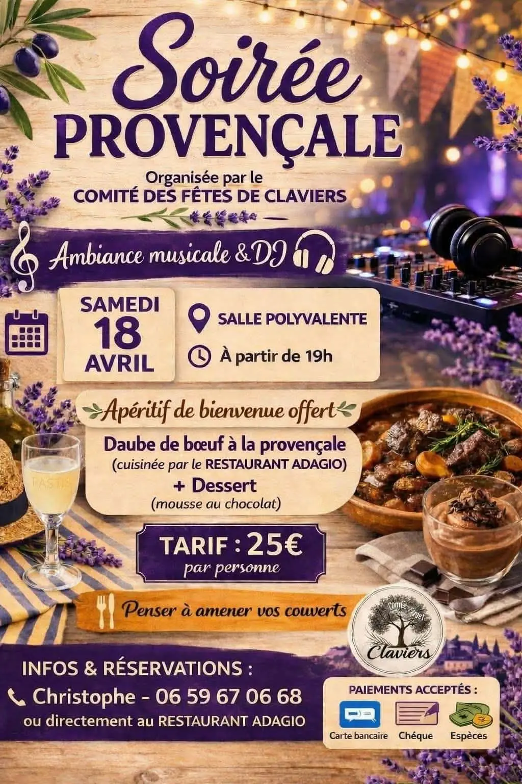 Soirée provençale