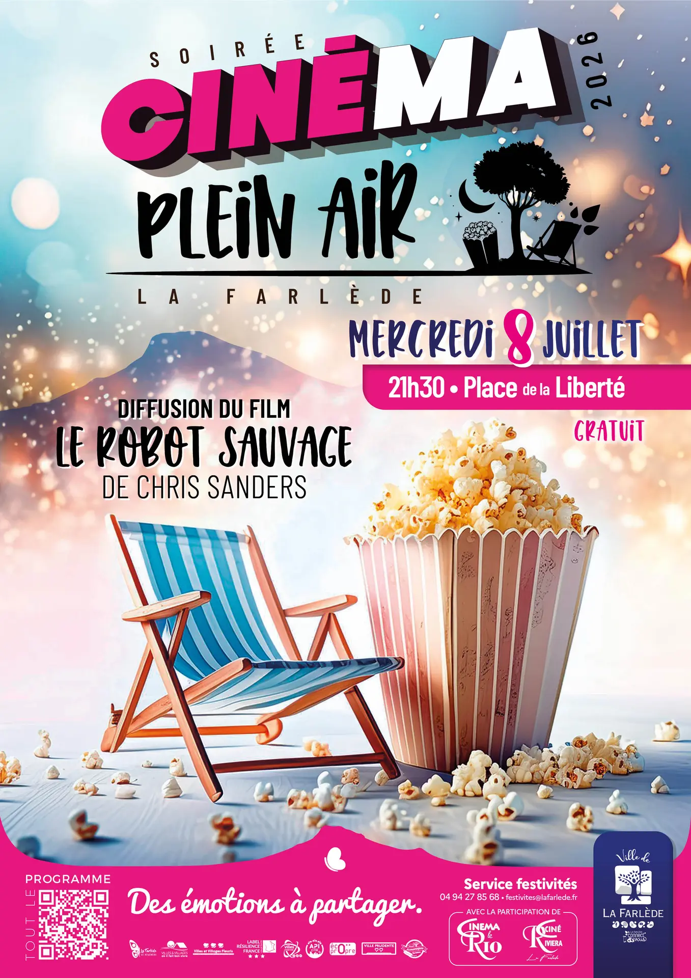 Soirée cinéma plein air