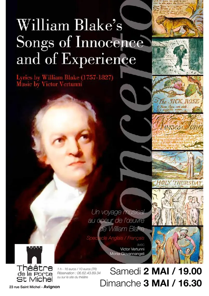 William Blake Chants d’Innocence & d’Expérience