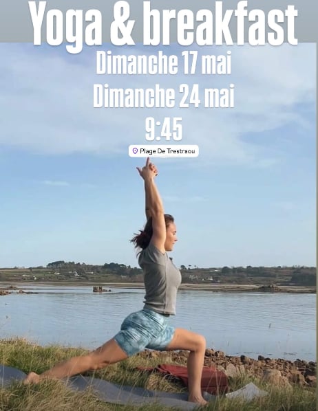 Yoga & Breakfast avec Perros Sea Side (PSS) !