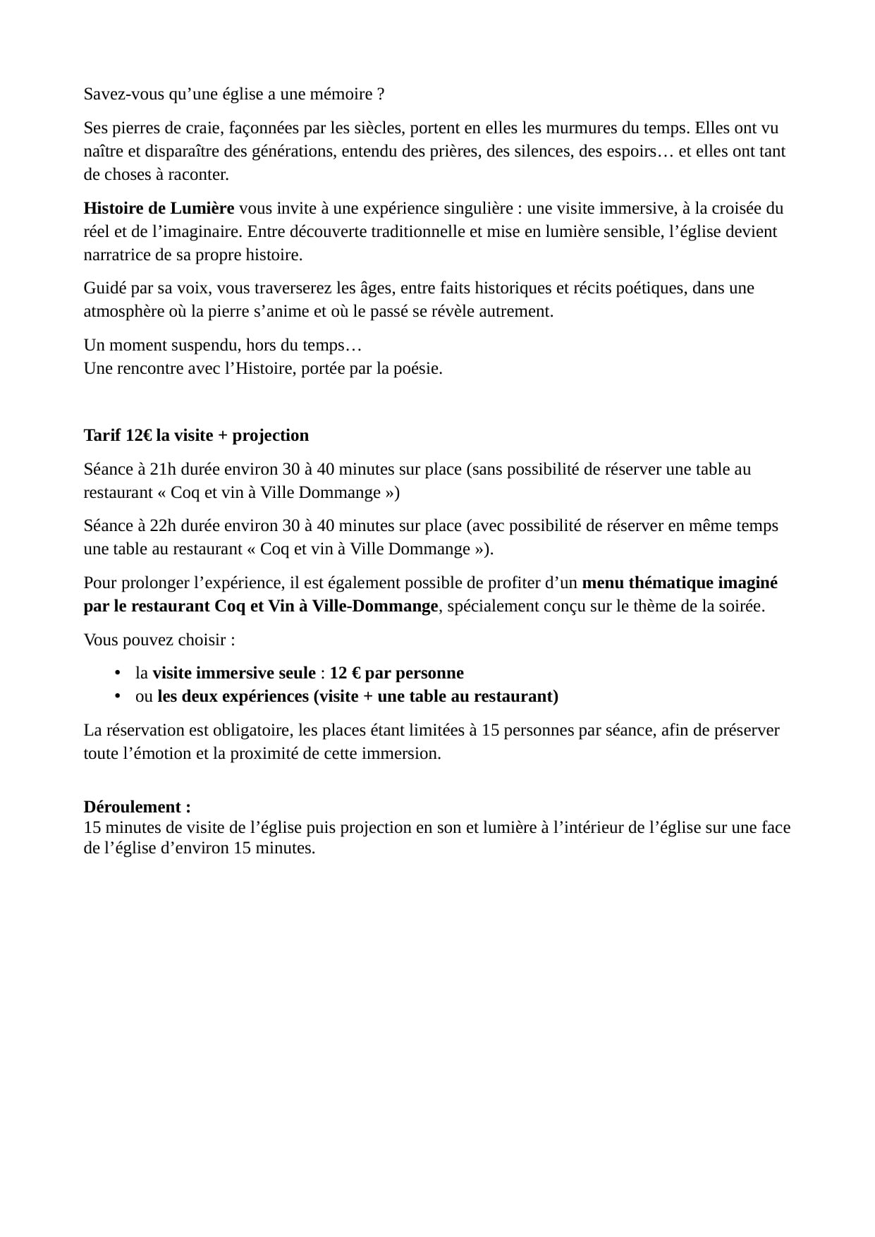 Mémoire d'une vieille dame de pierre