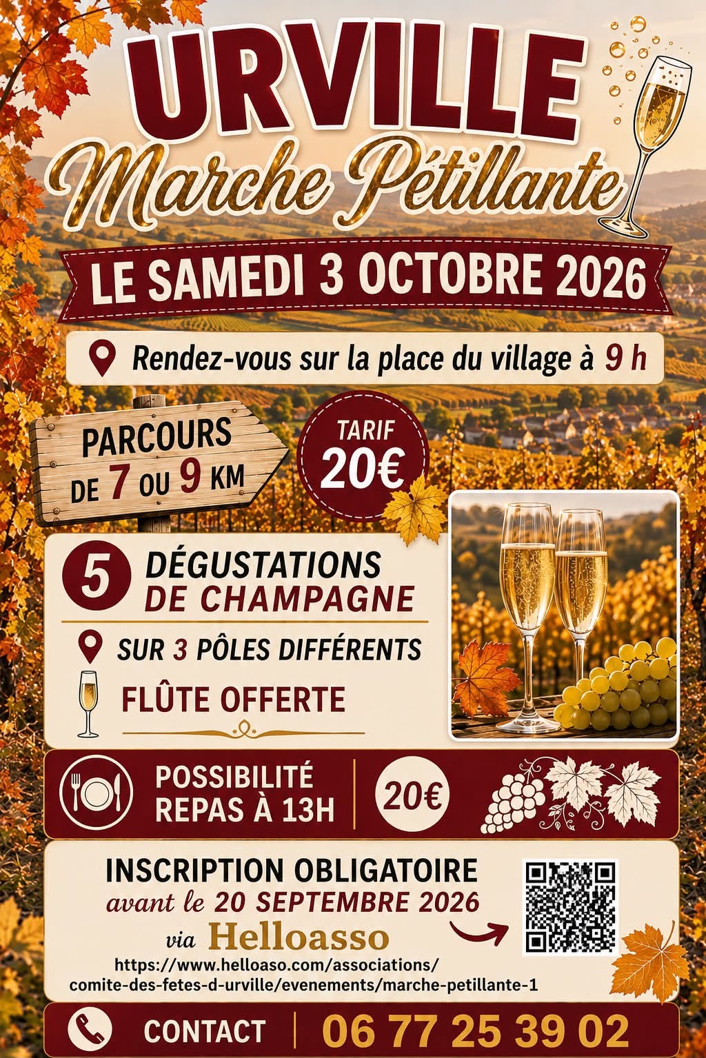Marche pétillante