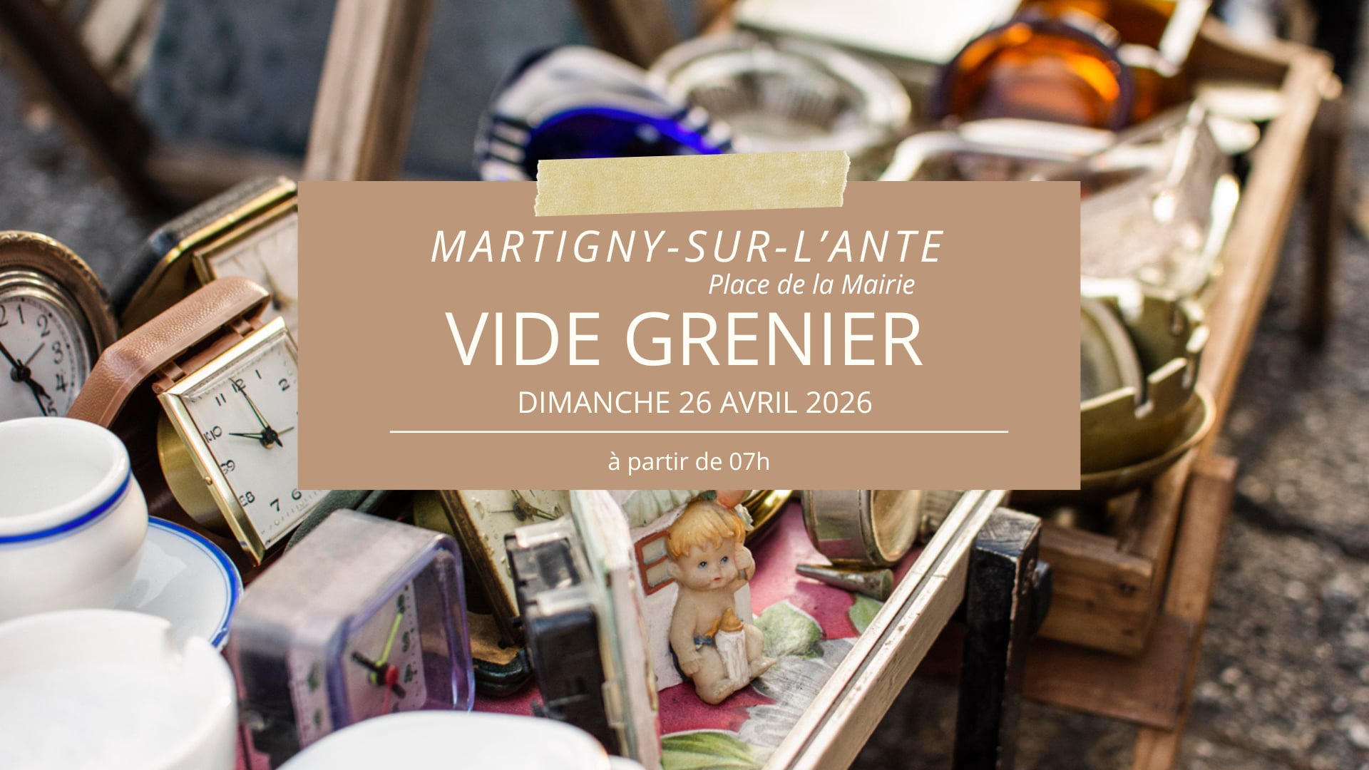 Vide Grenier de Martigny-sur-l'Ante