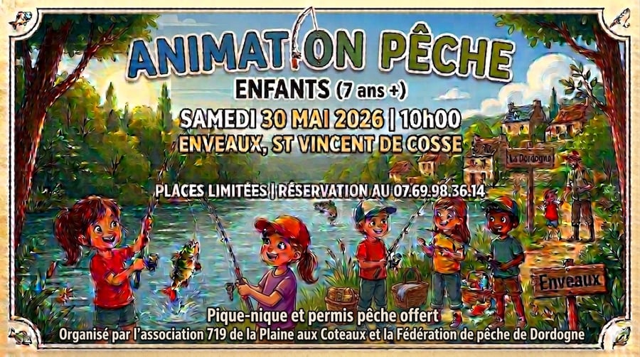 Animations : Pêche pour les enfants