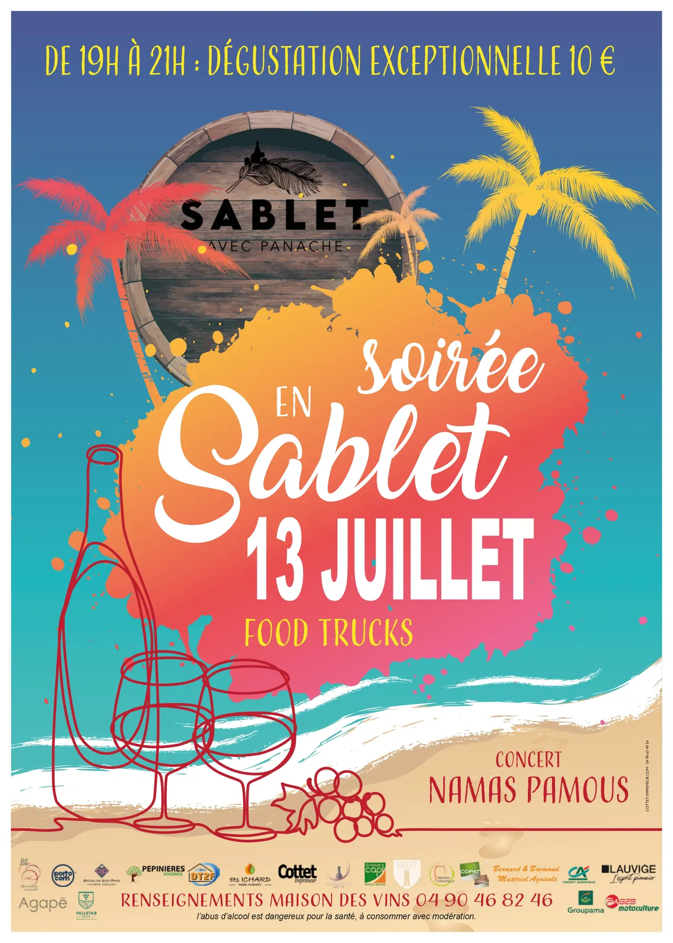Soirée en Sablet