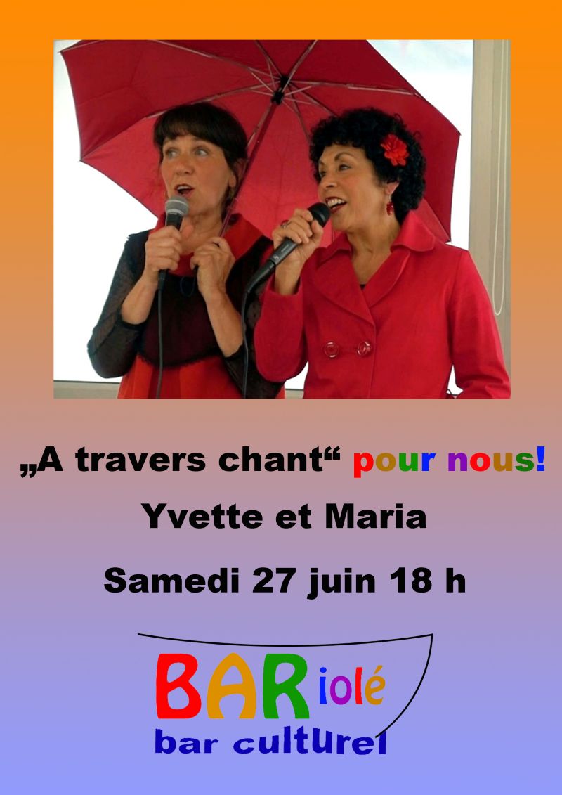 Concert d'Yvette et Maria - à travers chant pour nous