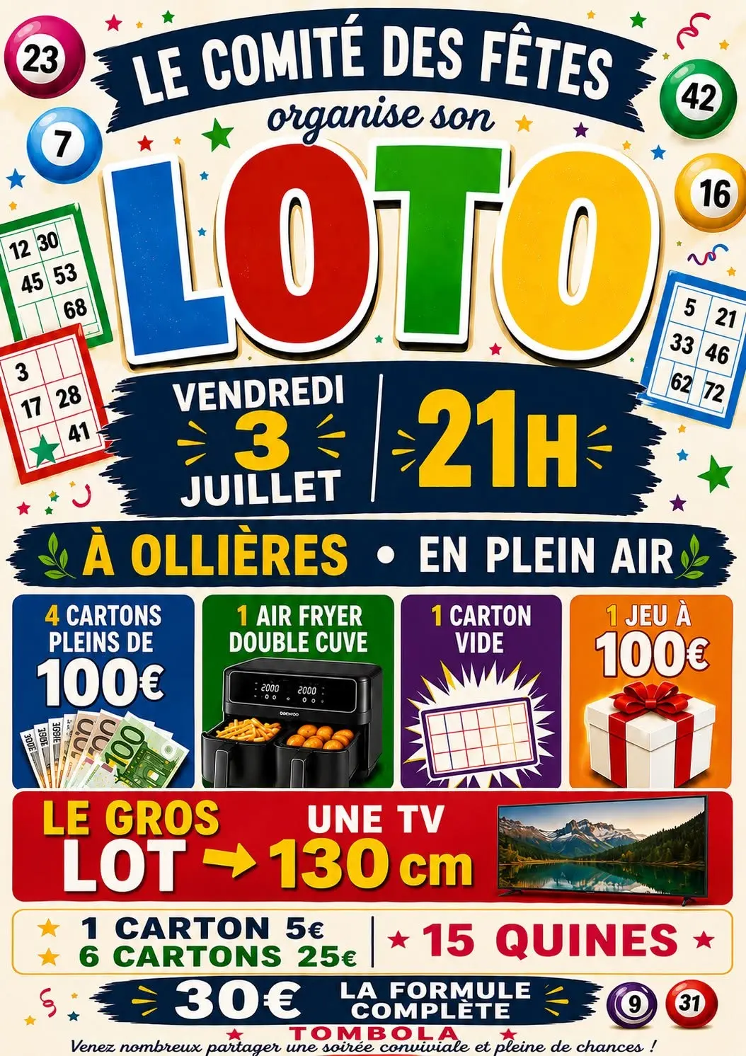 Loto en plein air