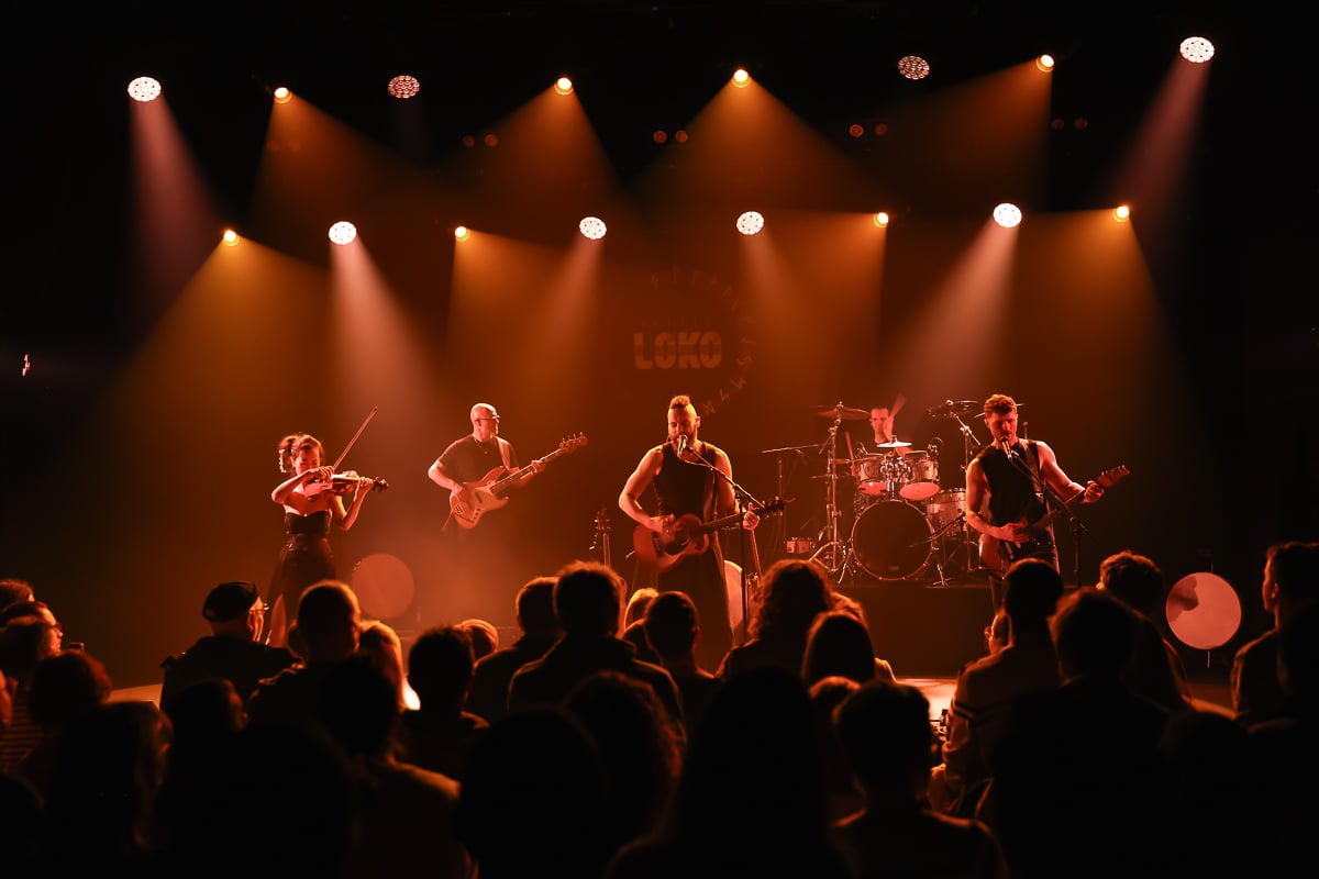 Concert Julien Loko Irish Band