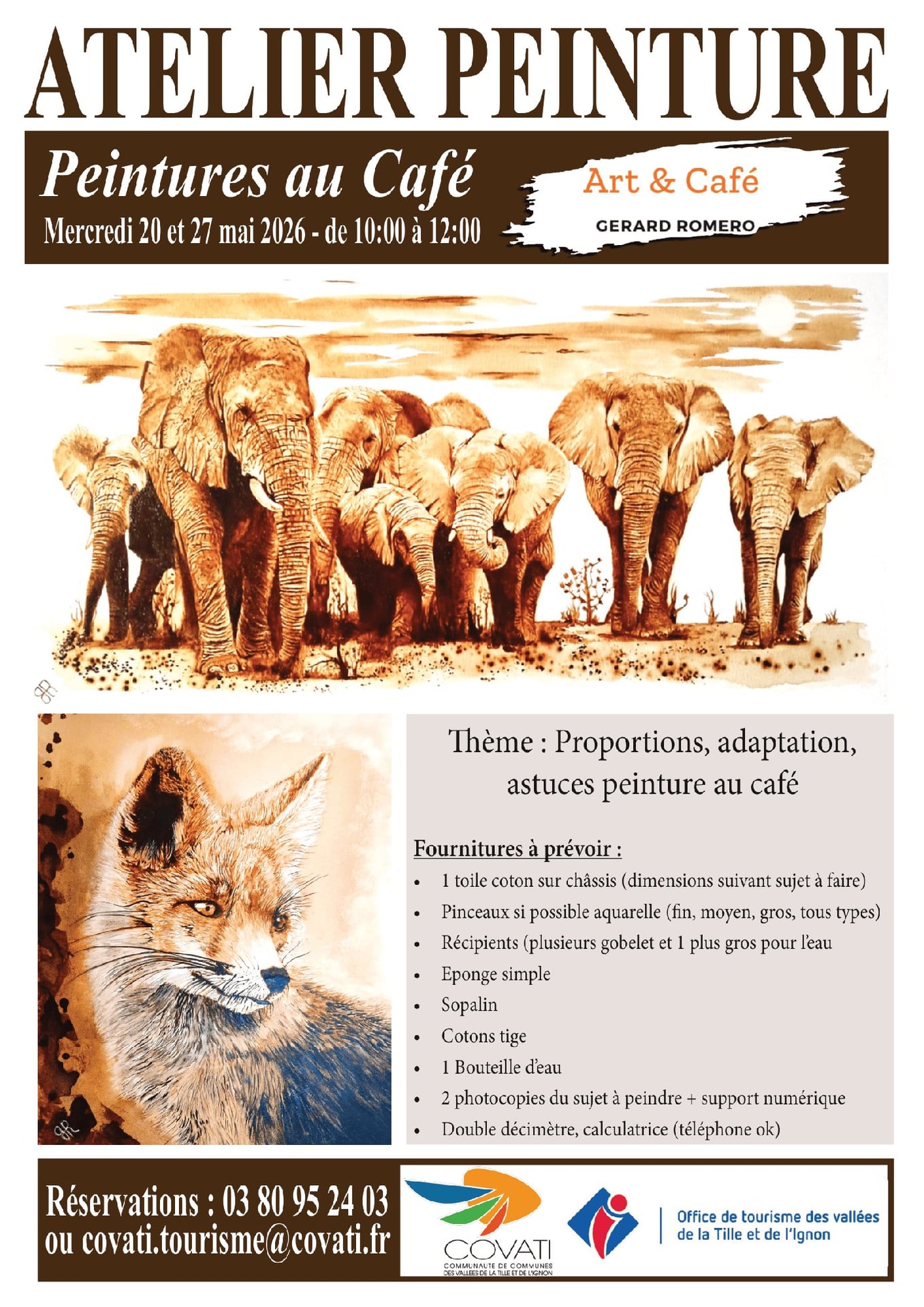 Atelier peinture Art & Café