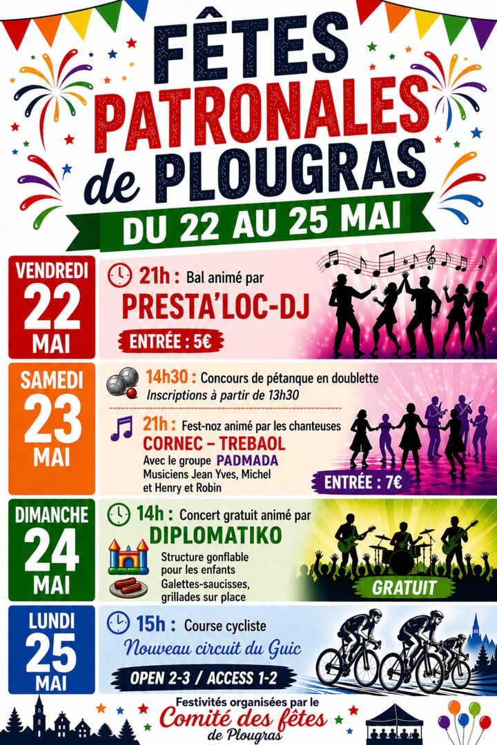 Fêtes patronales de Plougras