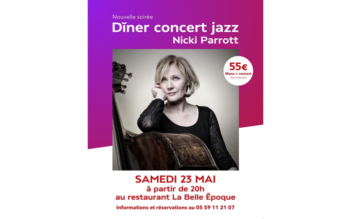 Dîner-Concert Jazz à La Belle Epoque
