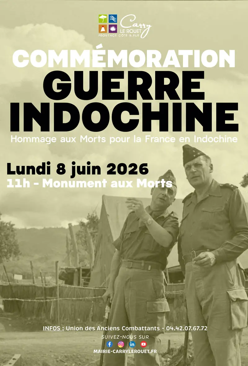 Cérémonie d'hommage aux morts pour la France en Indochine
