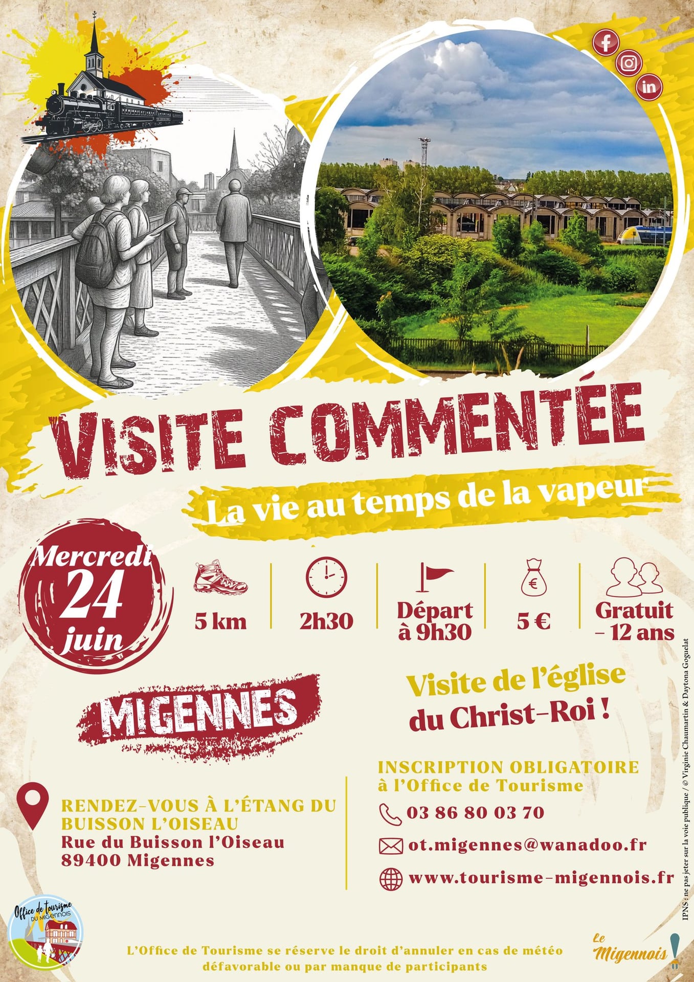 Visite commentée - La vie au temps de la vapeur