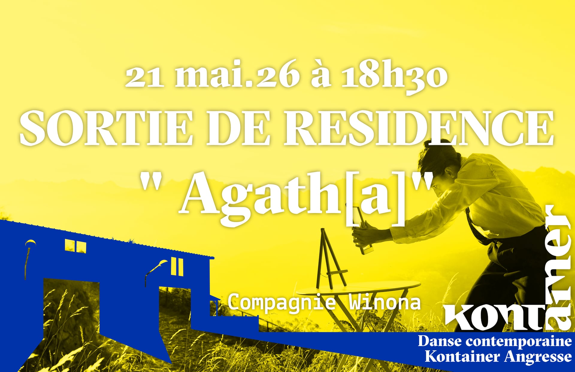 Sortie de résidence de la Compagnie Winona ”Agath[a]” - Danse contemporaine