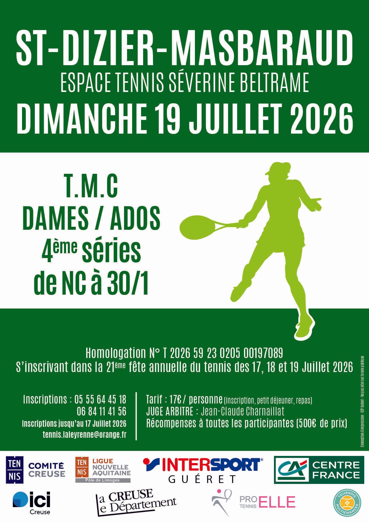 Tournoi TMC Dames / ados