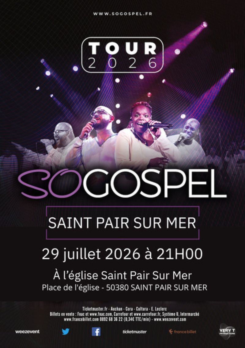Concert So Gospel - Tournée 2026