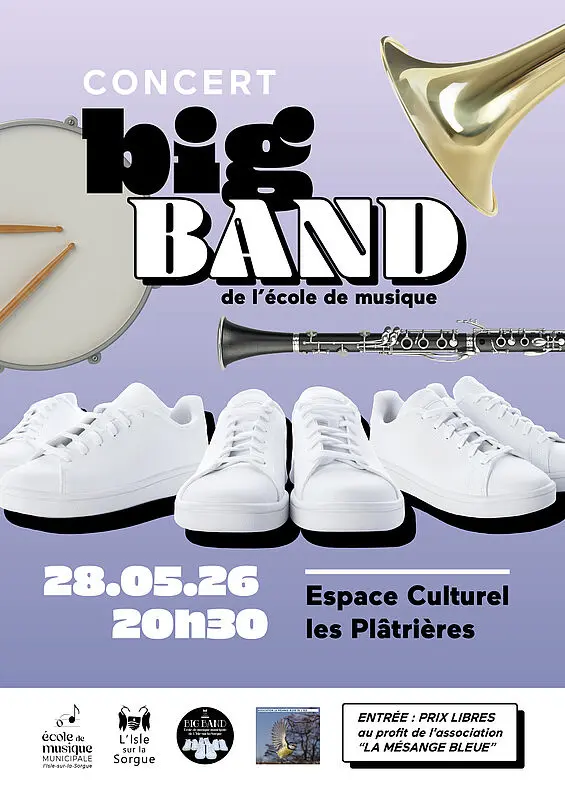 Concert du "Big Band" de l'école de musique