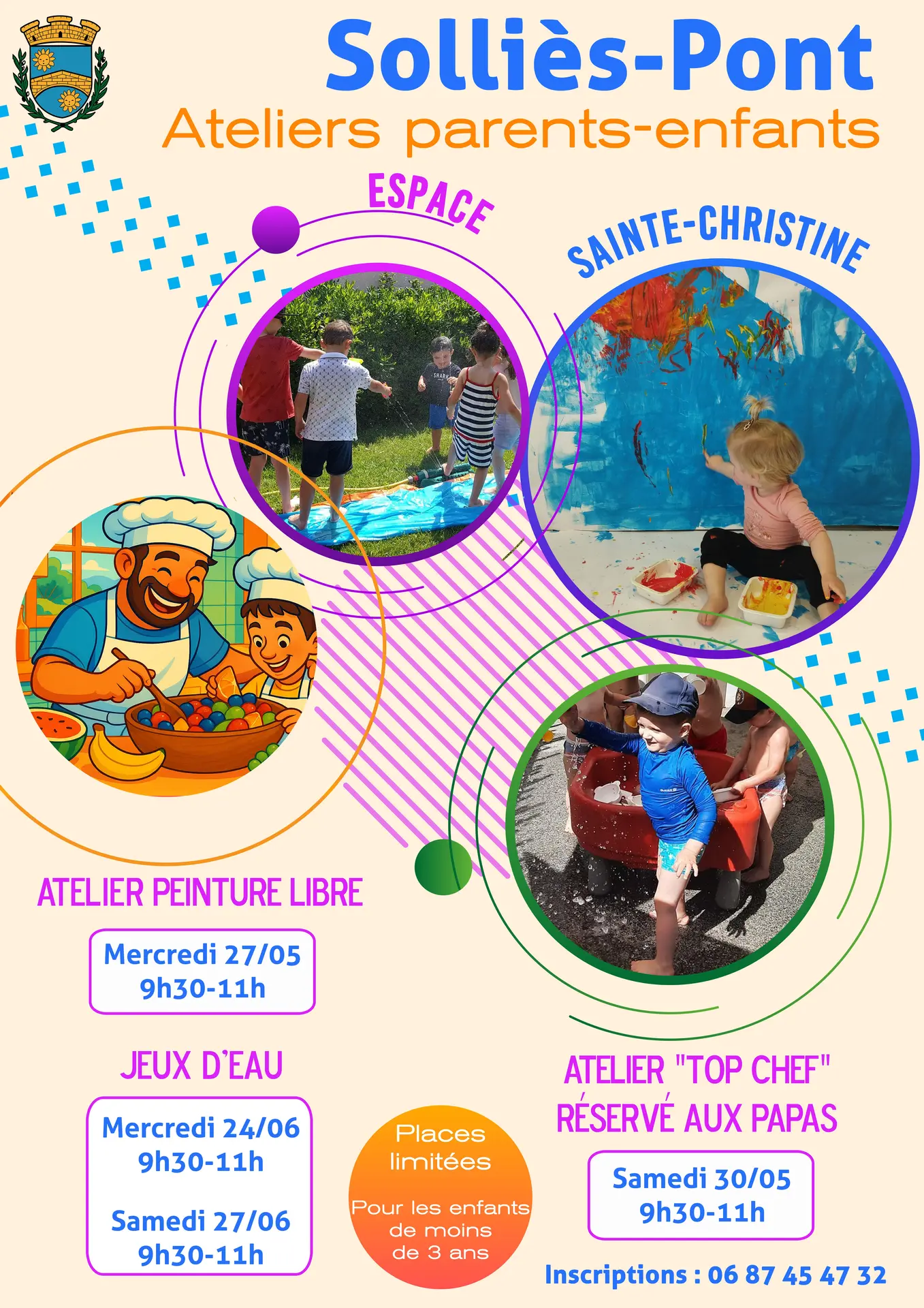 Atelier parents/enfants "Jeux d'eau"