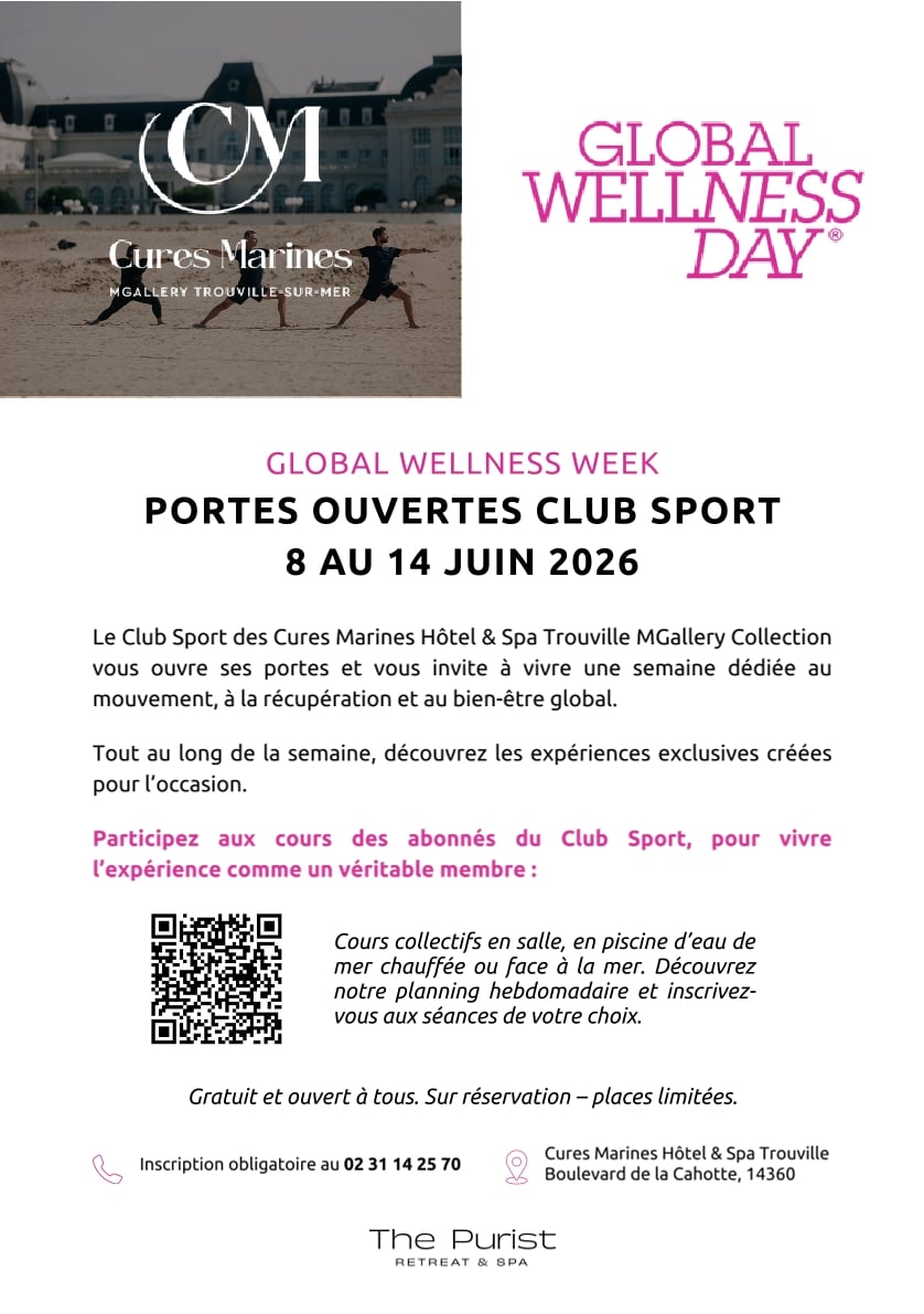 Global Wellness Week – Portes Ouvertes du Club Sport des Cures Marines