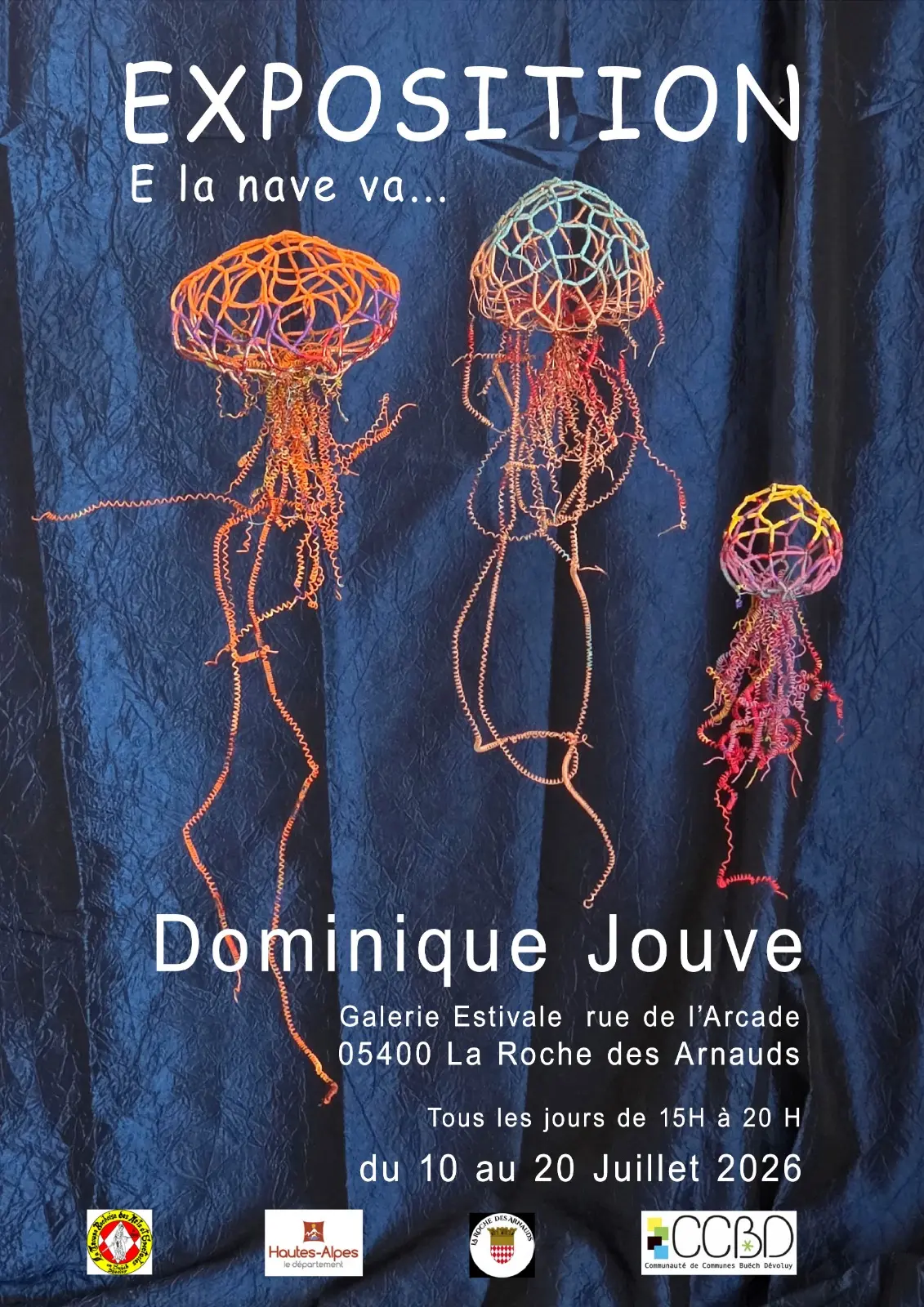 Galerie estivale Rochoise - Exposition Dominique Jouve