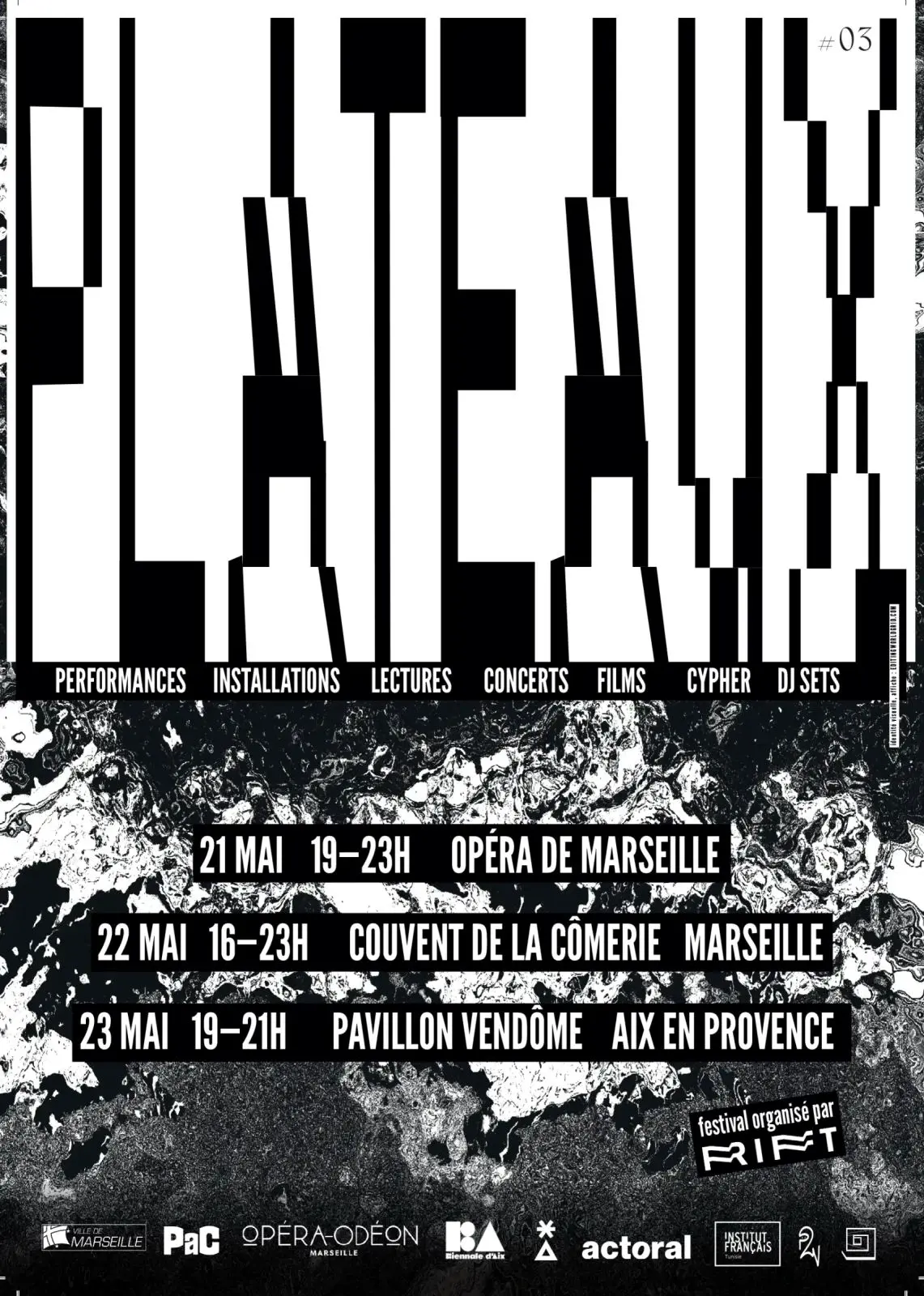 Festival plateaux