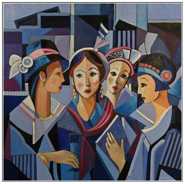 Exposition de peinture de René Esposito