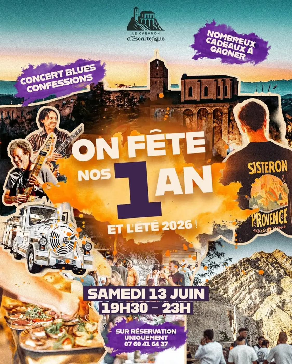 Le Cabanon d'Escartefigue fête ses 1 an