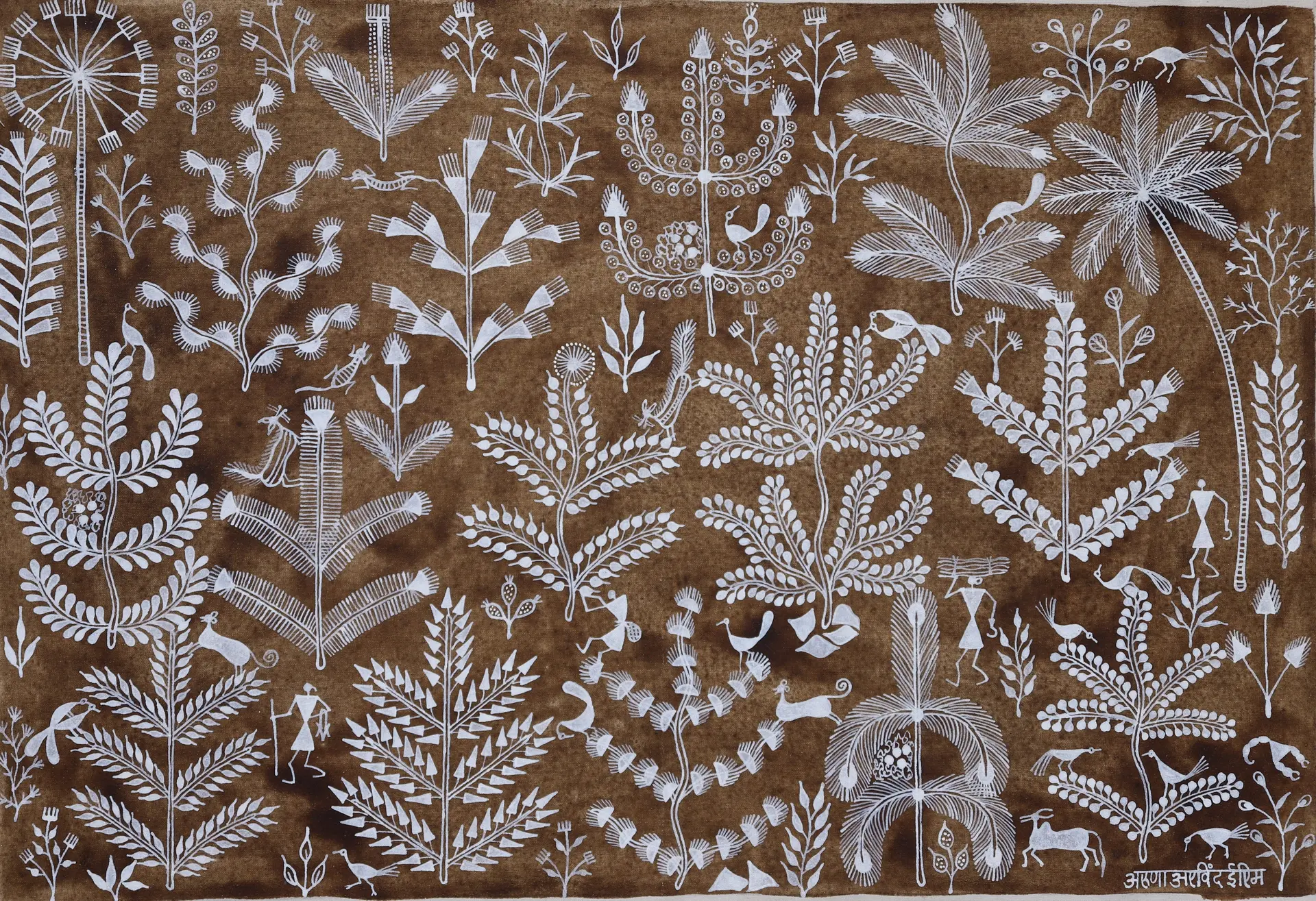 Warlis, peintres de la Terre