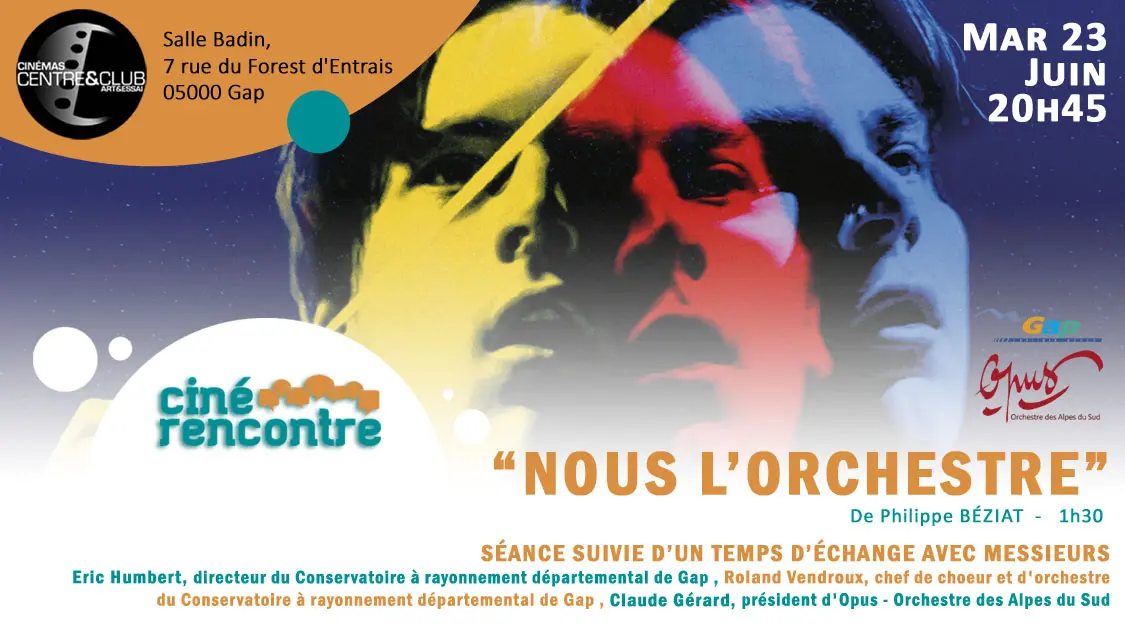 Ciné rencontre : nous l'orchestre