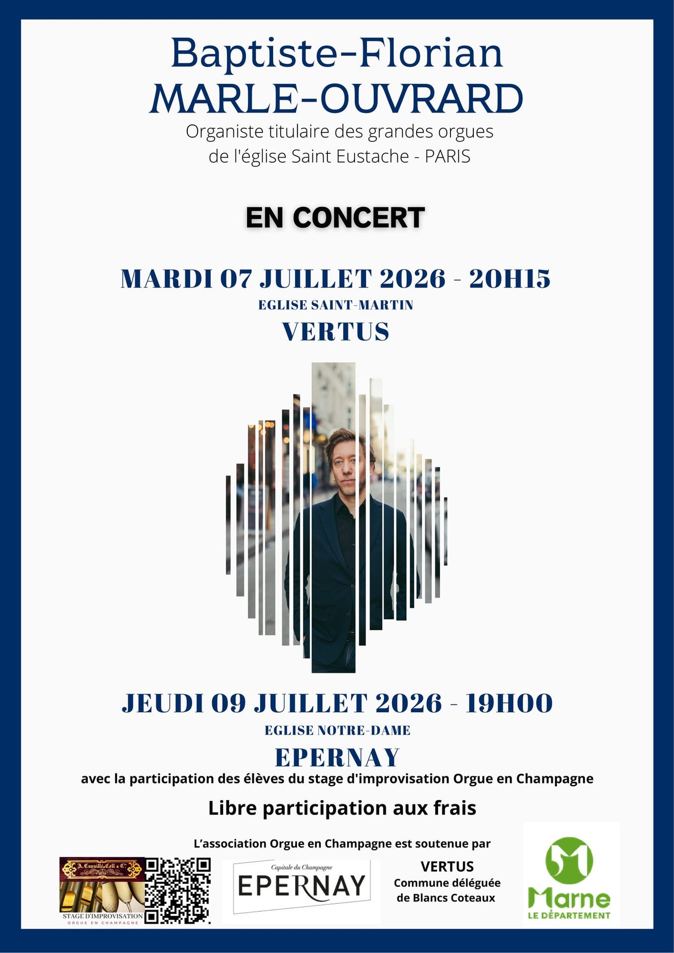Stage et concerts d'orgue