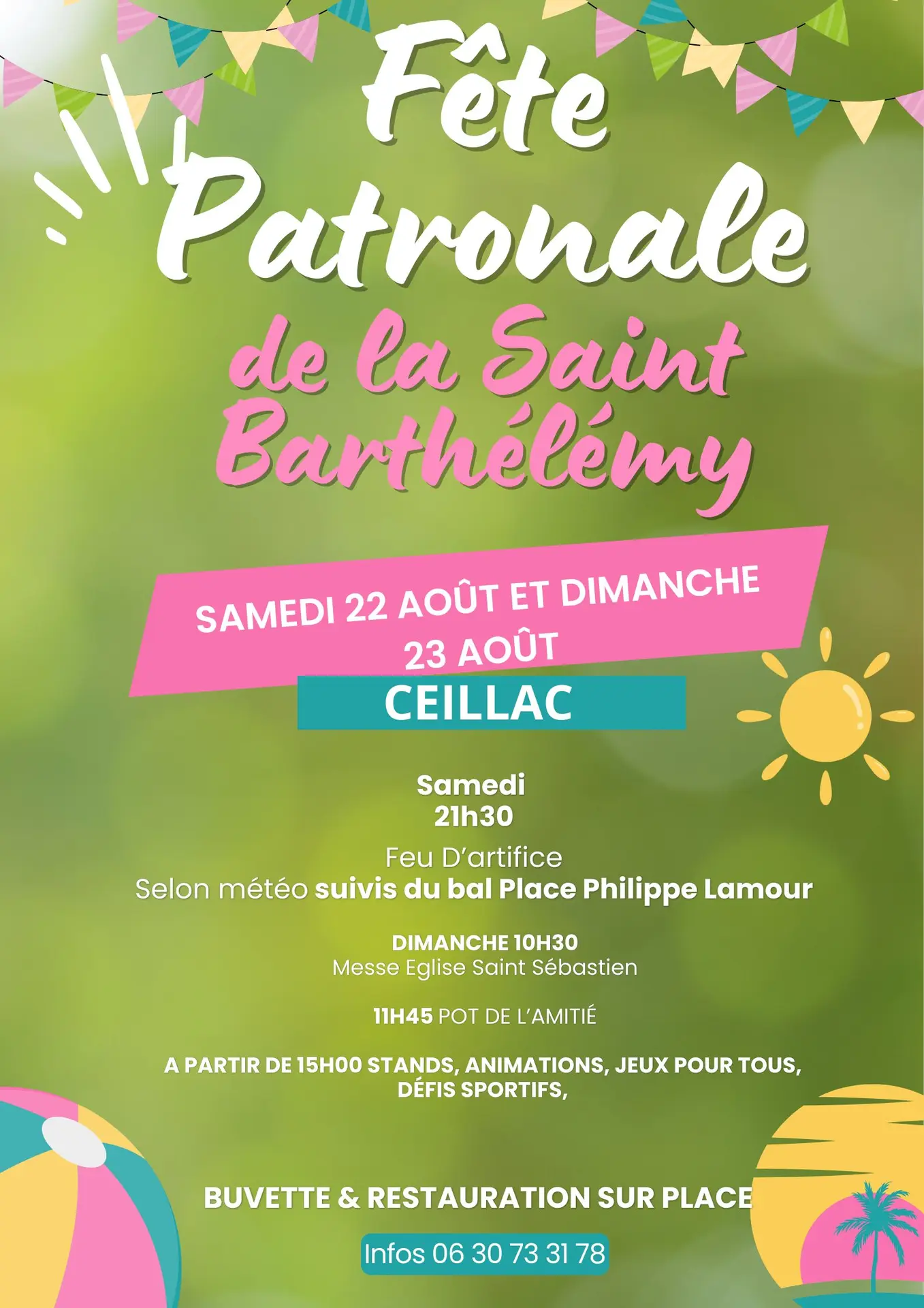 Fête patronale St Barthélémy