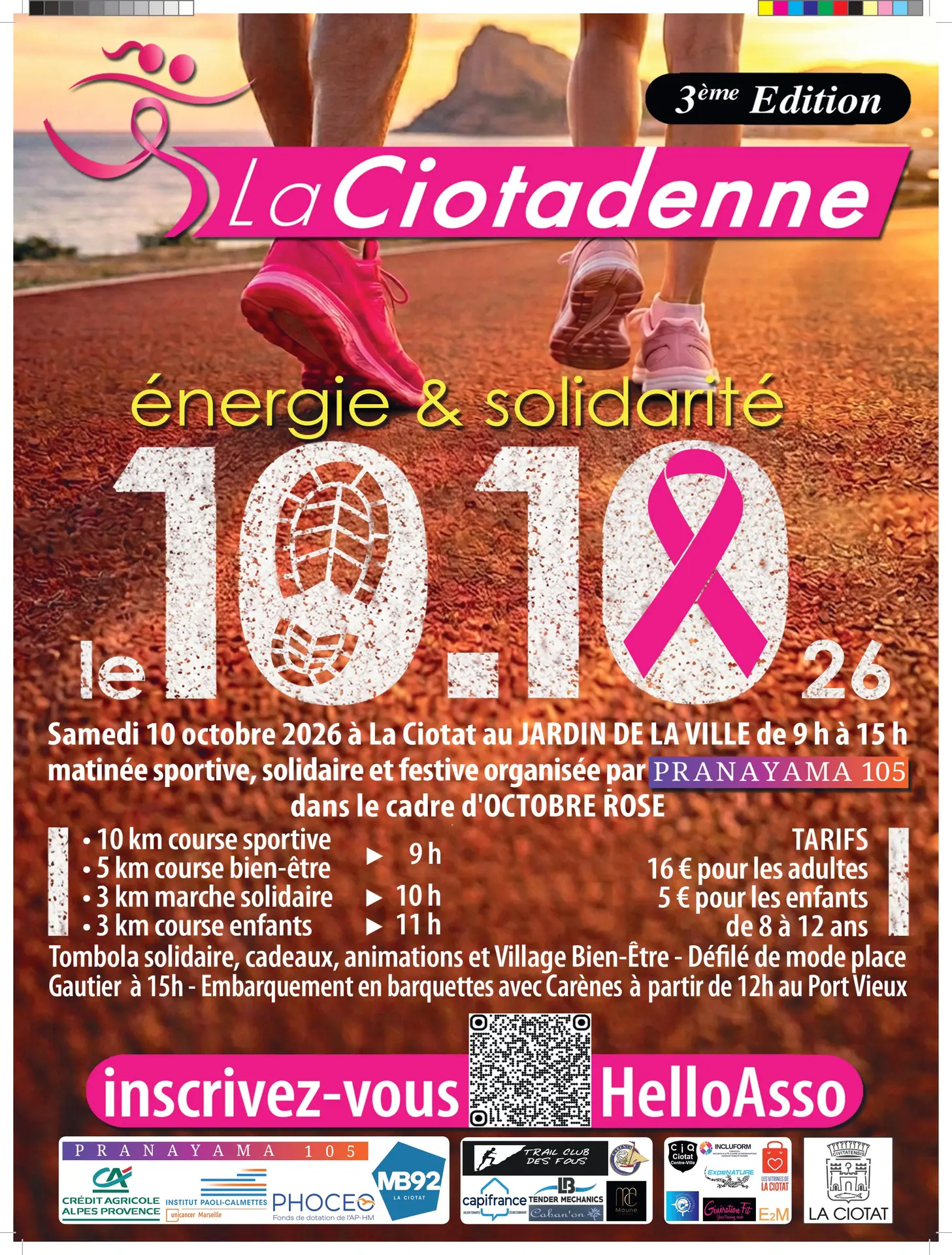 3ème marche et course solidaire La Ciotadenne